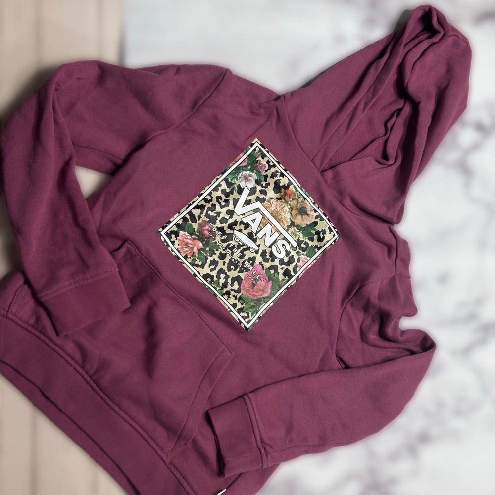 Vans Girl’s Floral Hoodie